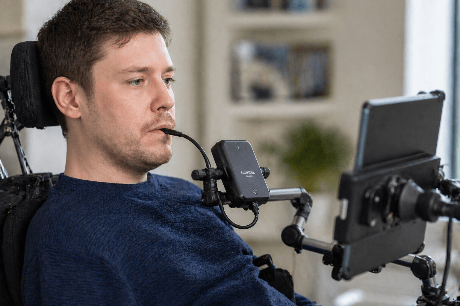 Sip & Puff Assistive Interface (S&P)